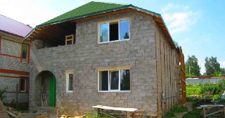 Строительство дома из керамзитоблока под ключ Шарыпово цены от 11883 руб.