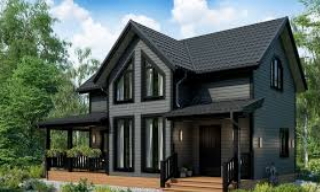 Проекты каркасных домов с террасой от 3617 рублей | Строй-Шрп