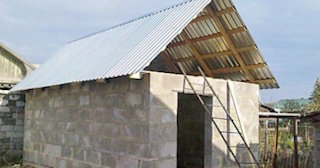 Строительство бани из пеноблоков в Шарыпово - цена от 134329 рублей